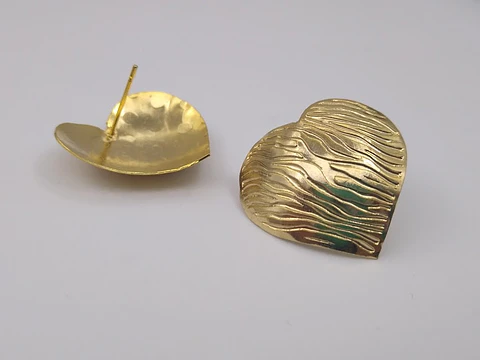 CORAZÓN BAÑO DE ORO T10160