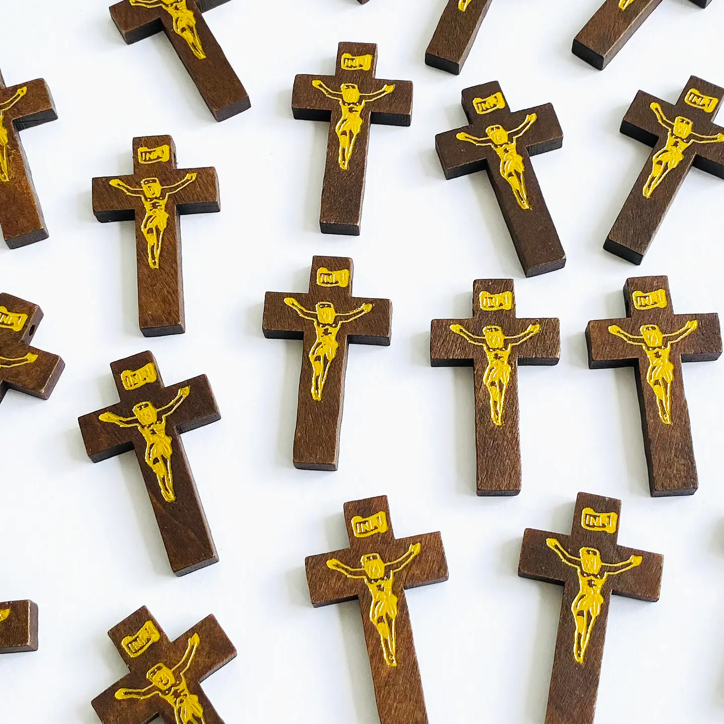 SEPARADOR ✦ CRUZ CRISTO MADERA 1