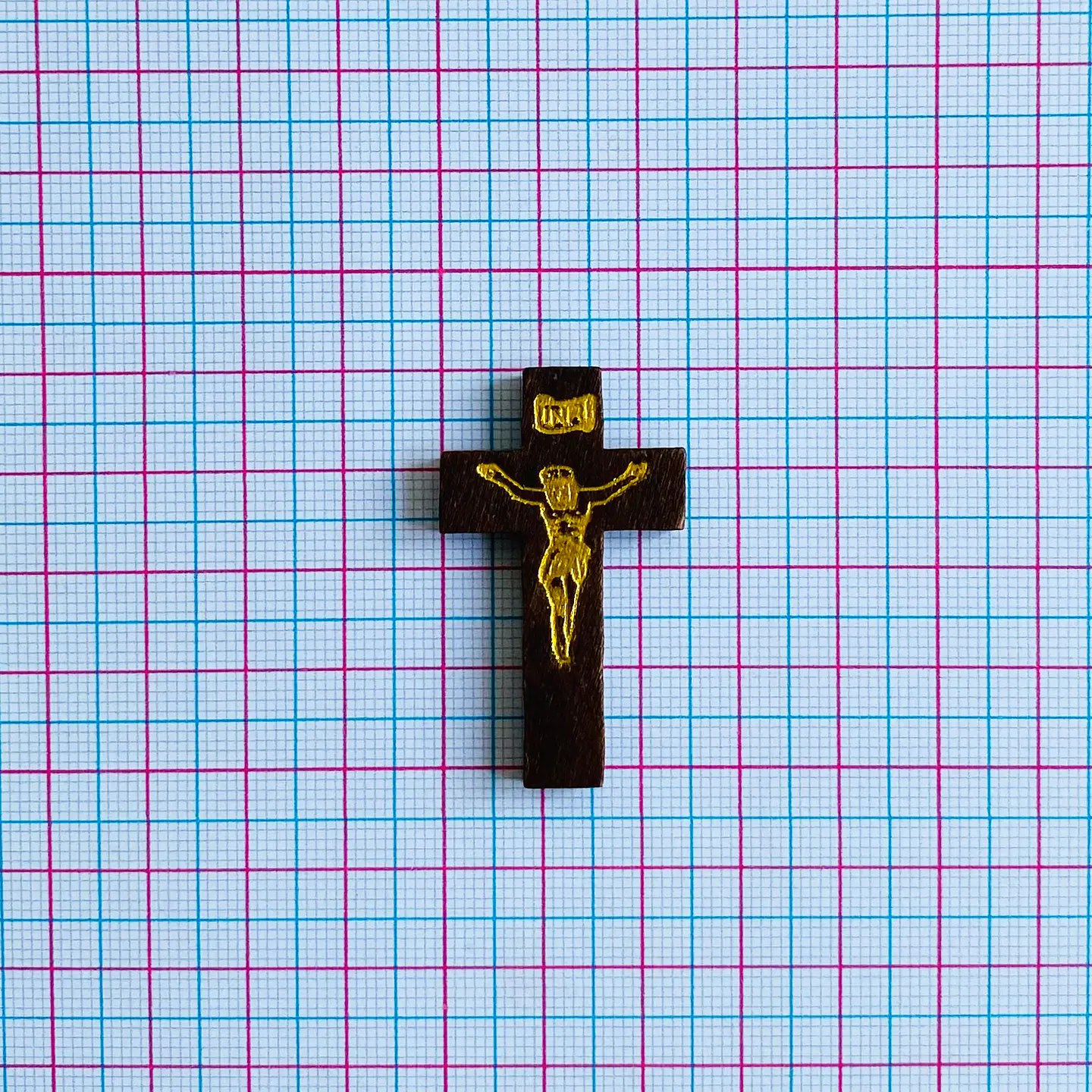 SEPARADOR ✦ CRUZ CRISTO MADERA 2