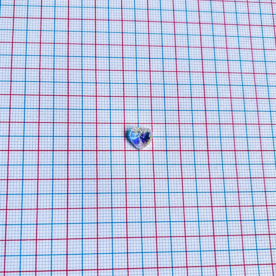 DIJE ✦ CORAZÓN CRISTAL 2