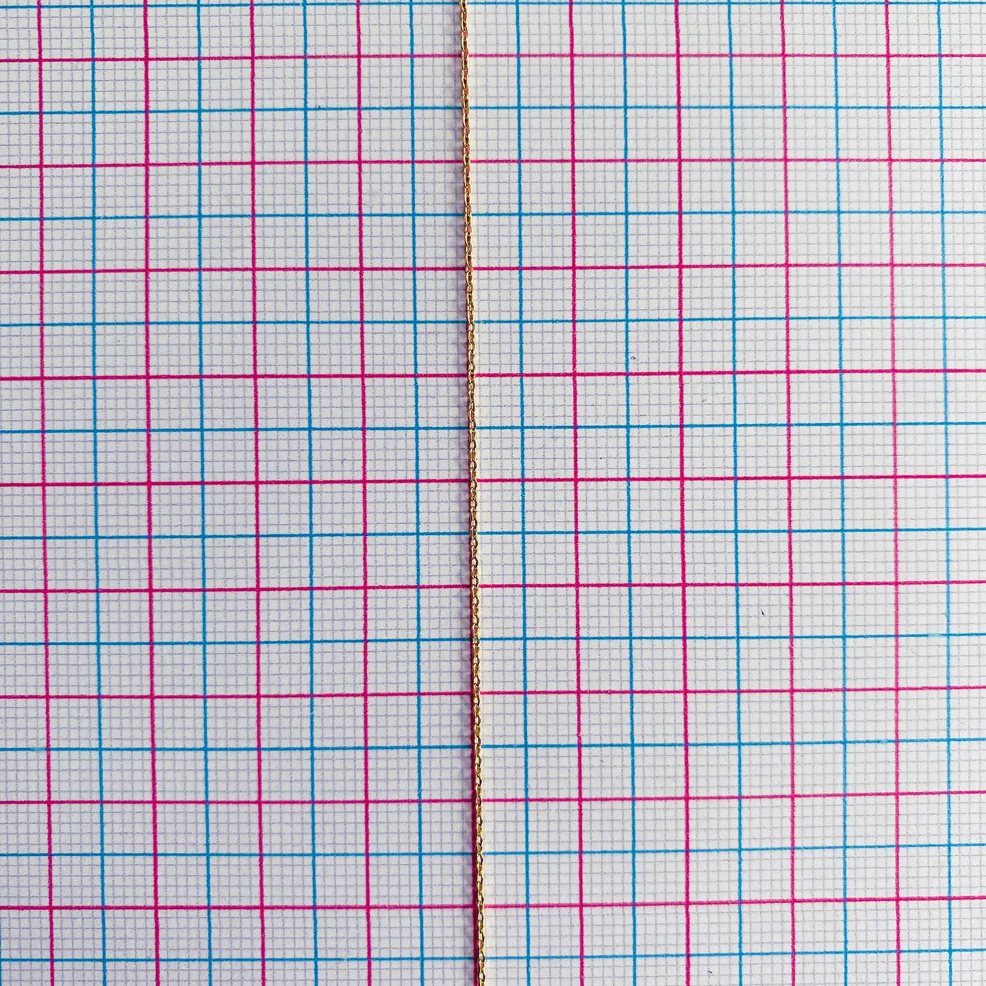 CADENA 0.6MM BAÑO DE ORO 2