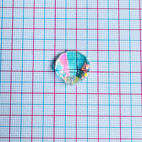 DIJE ✦ CONCHA CRISTAL