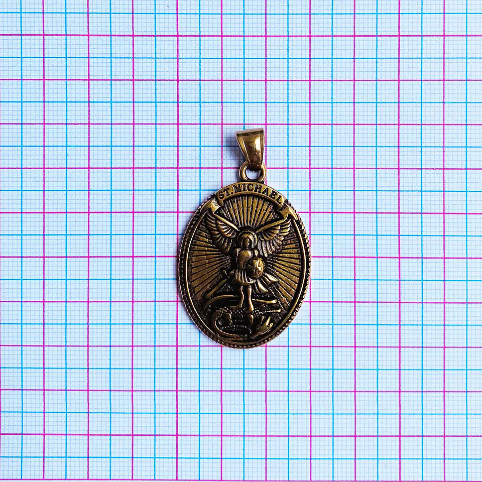 MEDALLA ✦ SAN MIGUEL ARCANGEL ACERO 2