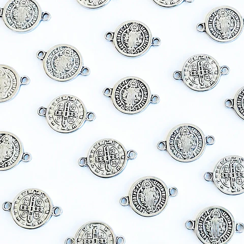 MEDALLA ✦ SAN BENITO ACERO