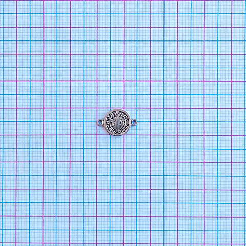 MEDALLA ✦ SAN BENITO ACERO