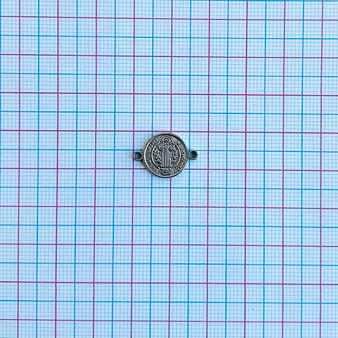 MEDALLA SAN BENITO ACERO