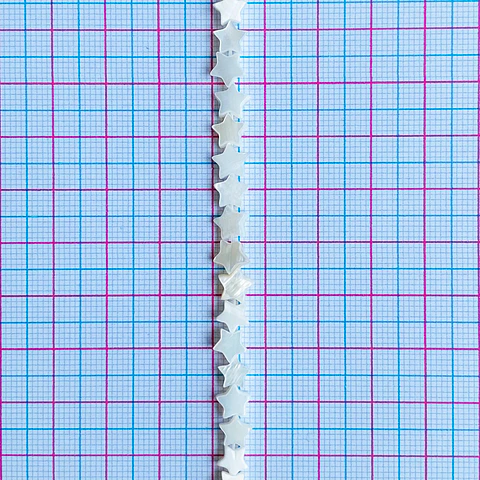 SEPARADOR ESTRELLA NÁCAR 6MM (ELIGE TU COLOR FAVORITO)