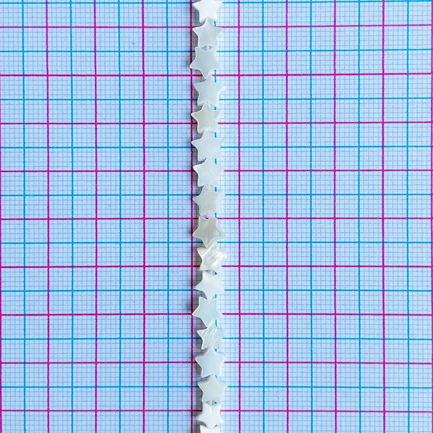 SEPARADOR ESTRELLA NÁCAR 6MM (ELIGE TU COLOR FAVORITO) 2