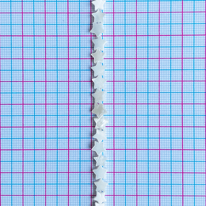 SEPARADOR ESTRELLA NÁCAR 6MM (ELIGE TU COLOR FAVORITO) 2