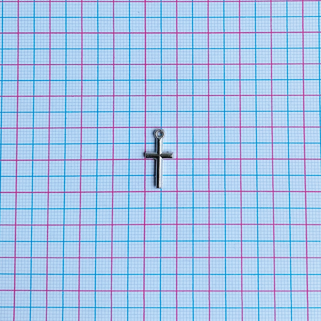 DIJE ✦ CRUZ CRISTO ZAMAK (ELIGE TU COLOR FAVORITO) 2