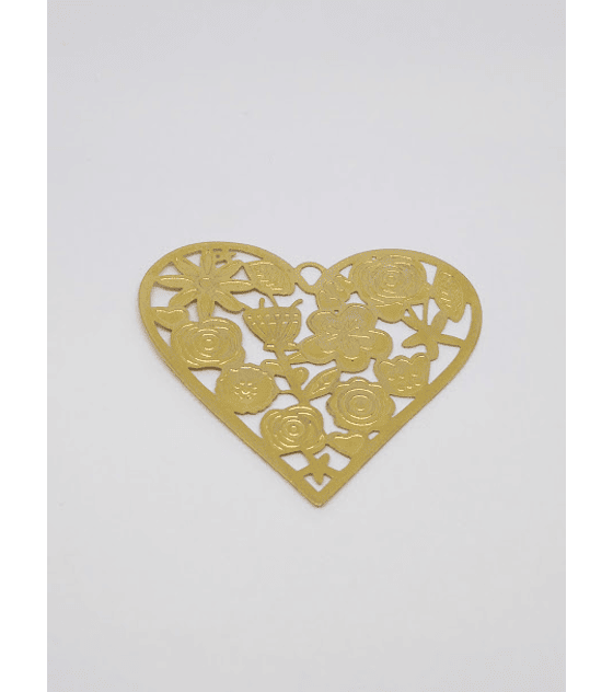 CORAZÓN  BAÑO DE ORO  T5245                                  