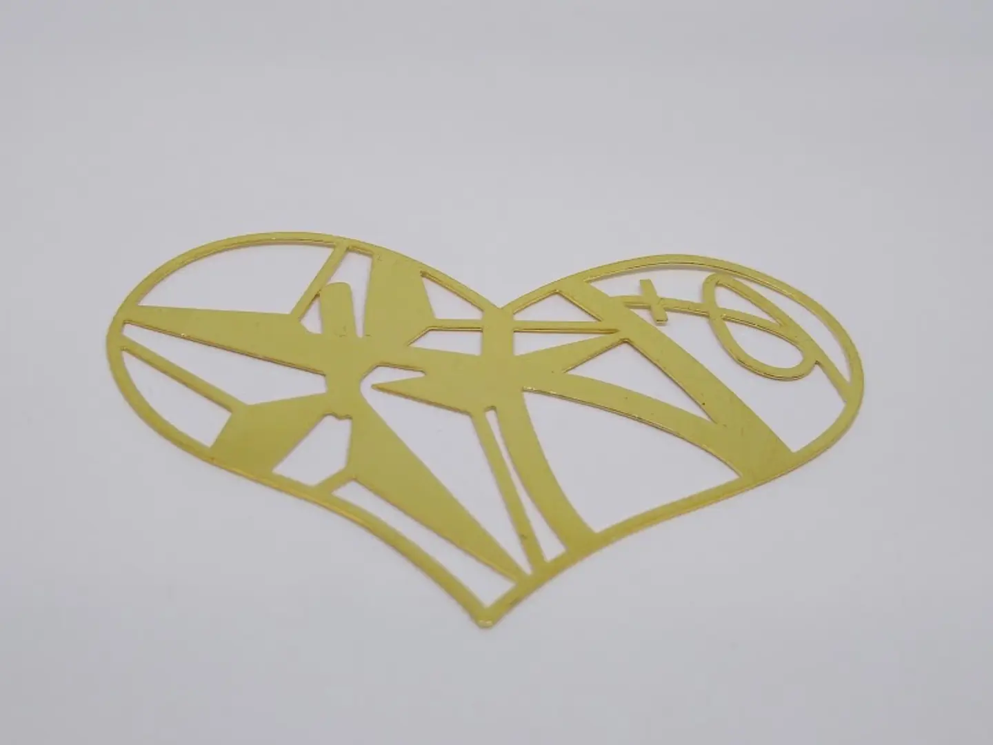 CORAZÓN BAÑO DE ORO T2672                                            1