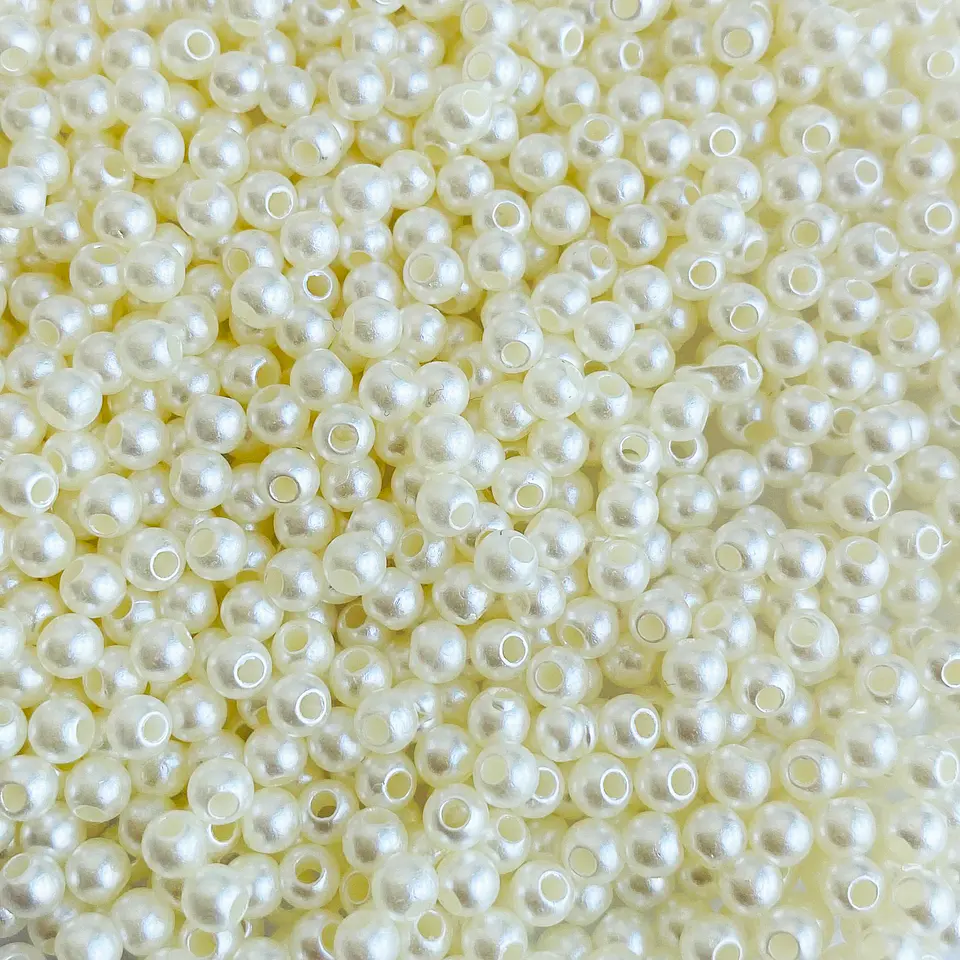 PERLA ✦ PLÁSTICA 4MM (ELIGE TU COLOR FAVORITO) 1