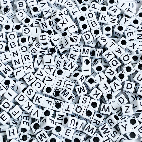 SEPARADOR ✦ CUBO LETRAS 6MM