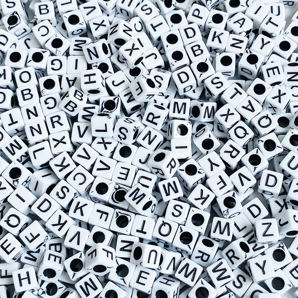 SEPARADOR ✦ CUBO LETRAS 6MM 1