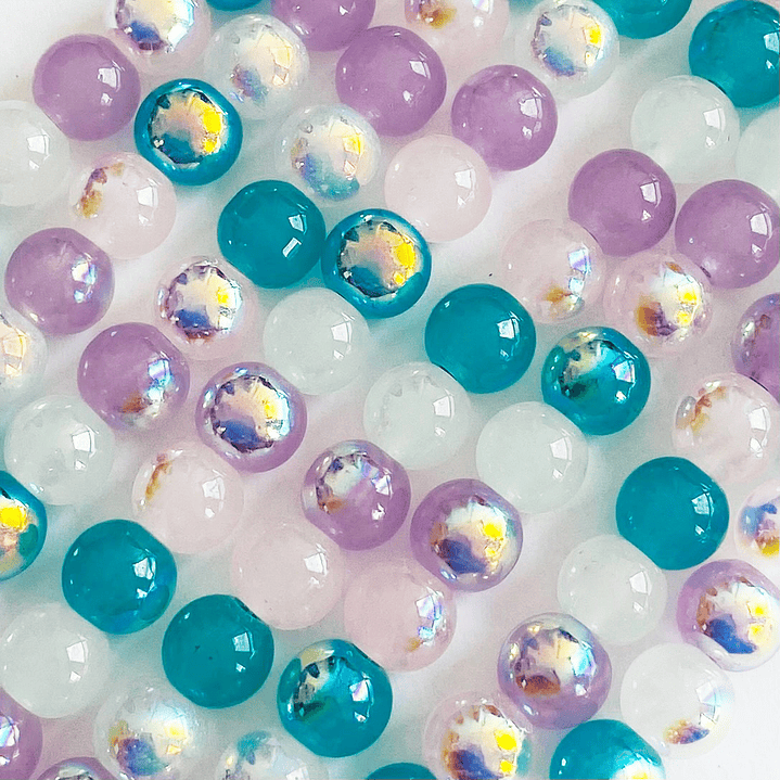 PERLA PORCELANIZADA 8MM (ELIGE TU COLOR FAVORITO) 4