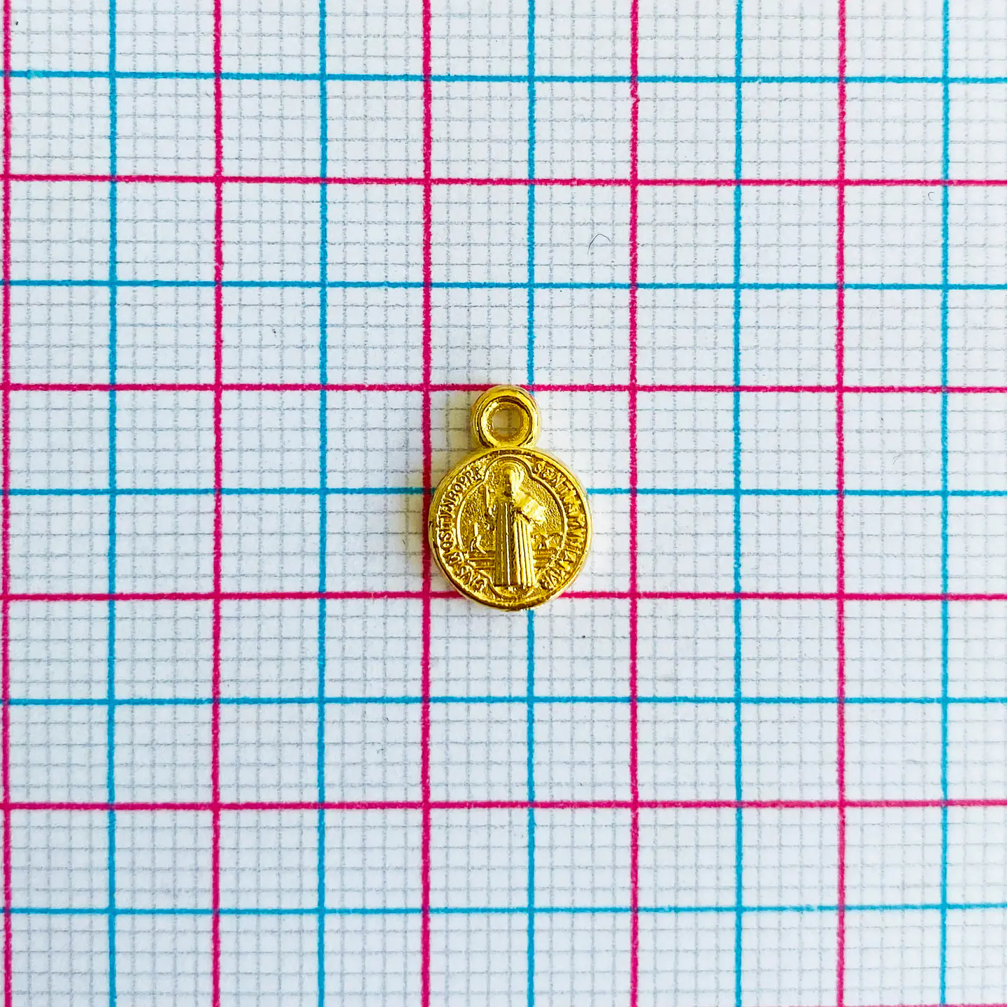 DIJE ✦ SAN BENITO BAÑO DE ORO 2