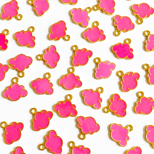 DIJE ✦ NUBE ZAMAK BAÑO DE ORO