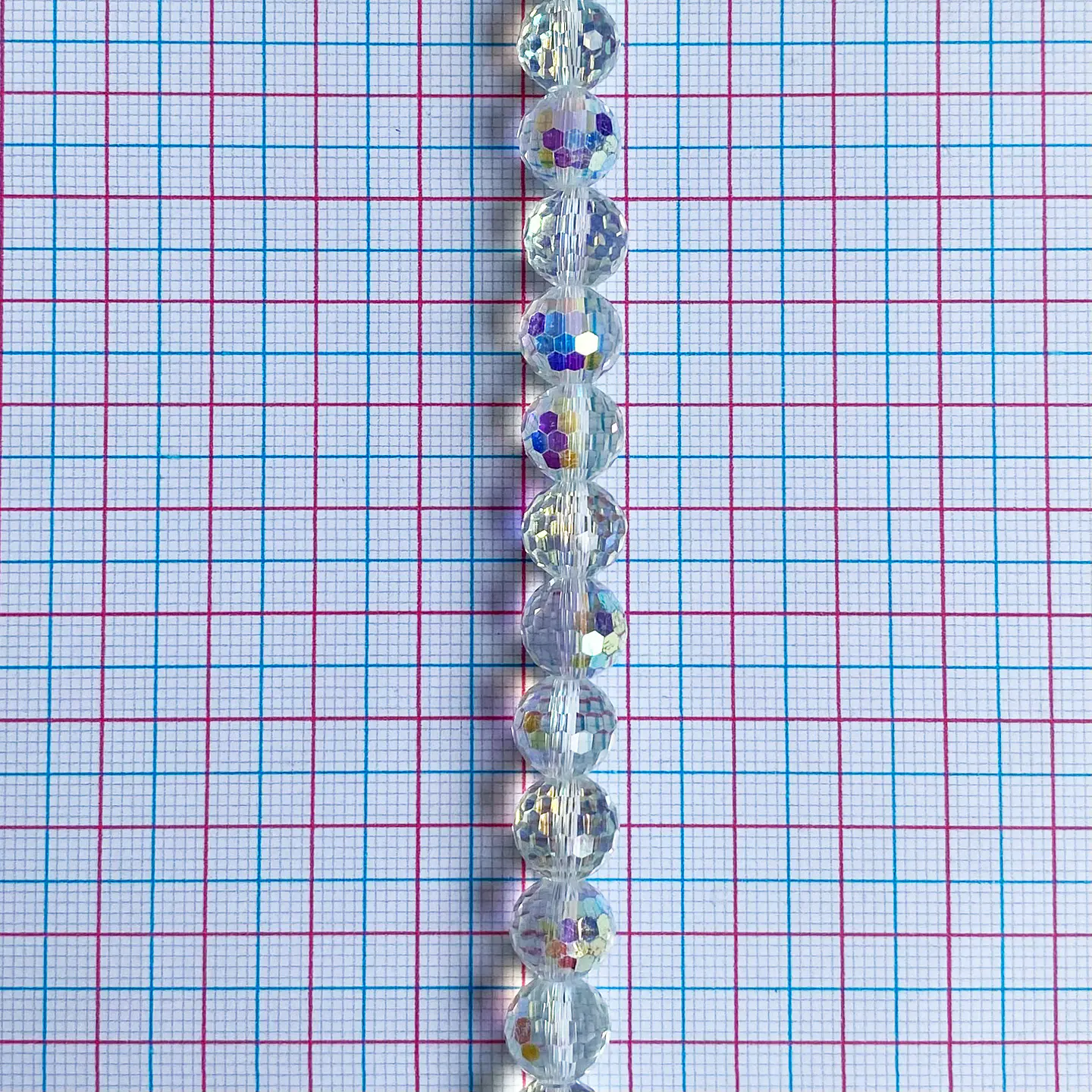 SEPARADOR ✦ BOLA MUNDO CRISTAL 10MM (ELIGE TU COLOR FAVORITO) 2