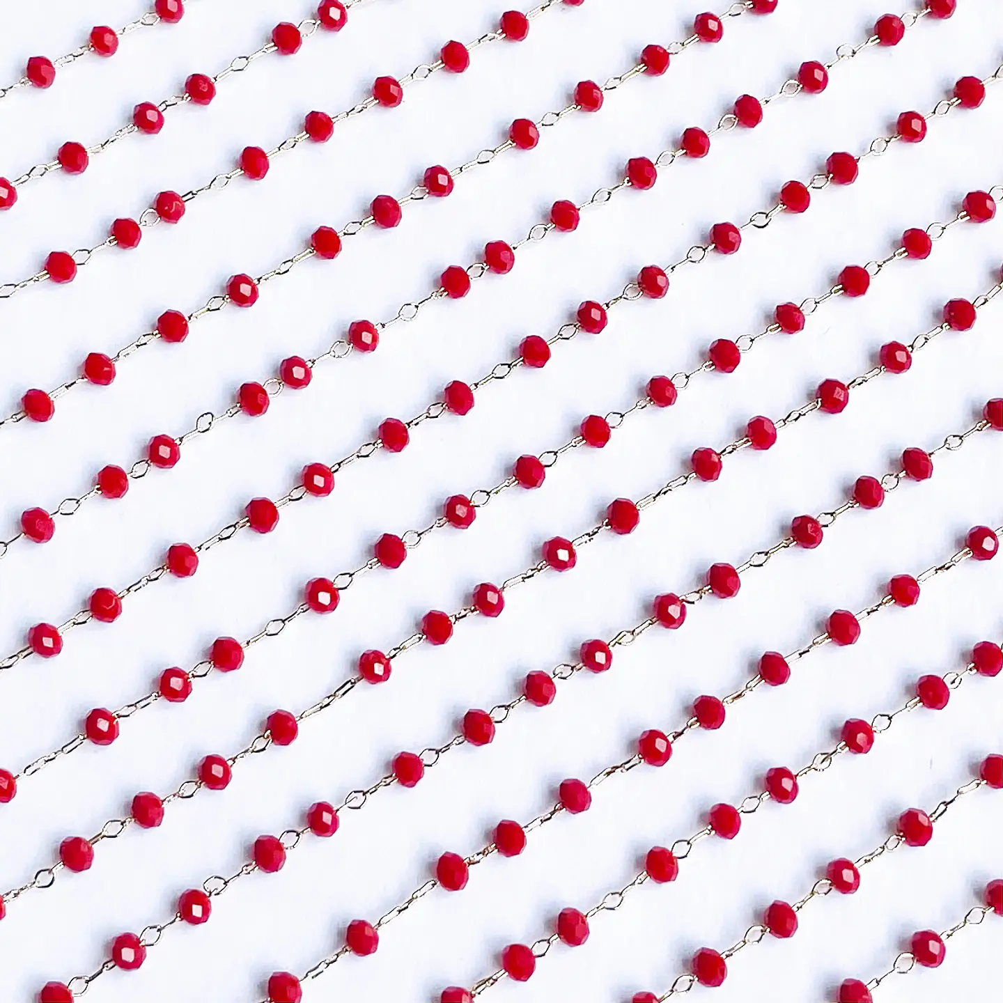 CADENA ✦ CRISTAL DONA 3MM RODIO 1