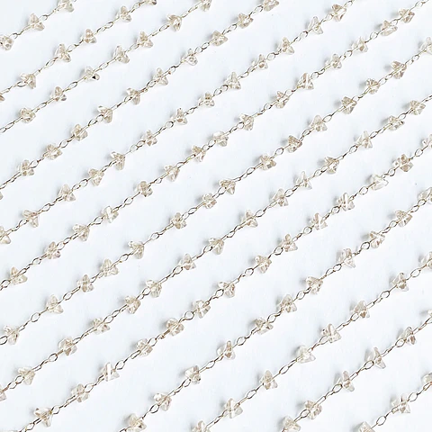 CADENA ✦ CRISTAL PICADO 3MM RODIO