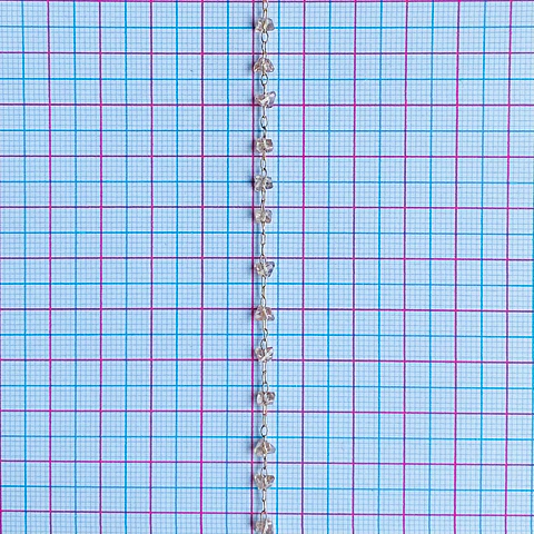 CADENA ✦ CRISTAL PICADO 3MM RODIO