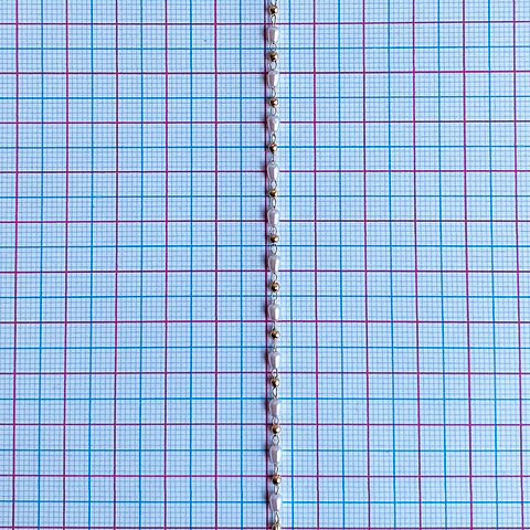 CADENA ✦ ARROZ Y BALIN 2MM RODIO
