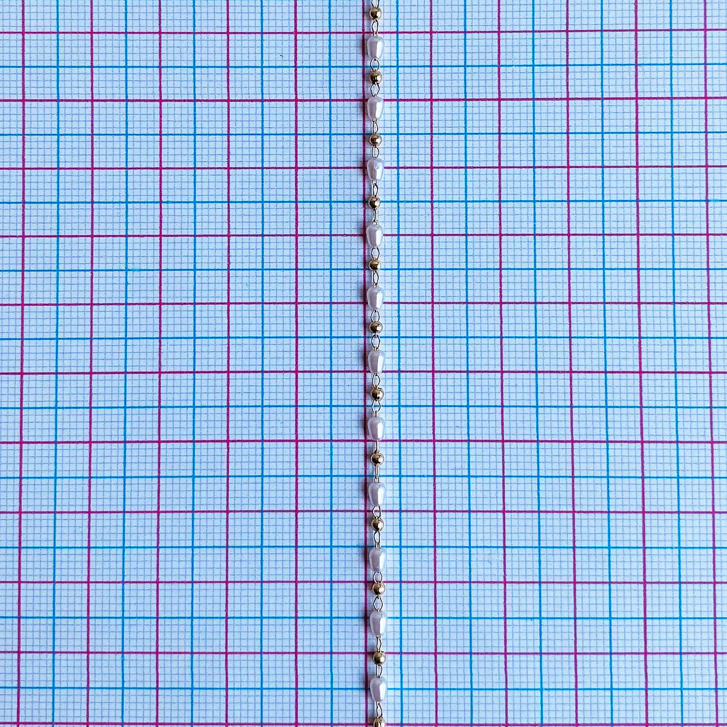 CADENA ✦ ARROZ Y BALIN 2MM RODIO 2