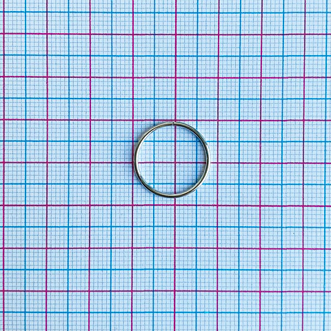 HERRAJE ✦ ARGOLLA HIERRO 18MM