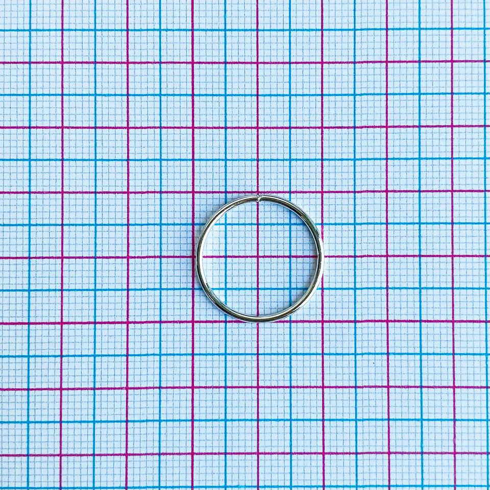 HERRAJE ✦ ARGOLLA HIERRO 20MM 2