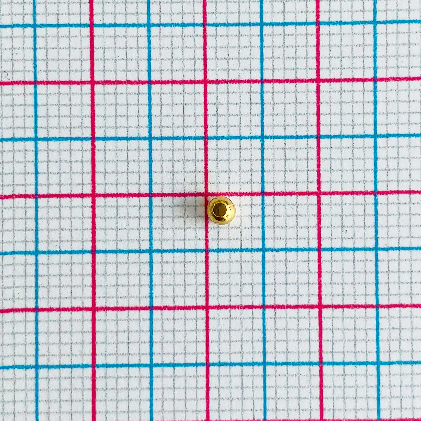 SEPARADOR ✦ BALÍN BAÑO DE ORO 2.5MM 2
