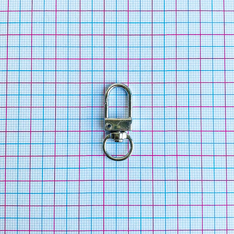 HERRAJE ✦ BROCHE MOSQUETÓN HIERRO (ELIGE TU COLOR FAVORITO)