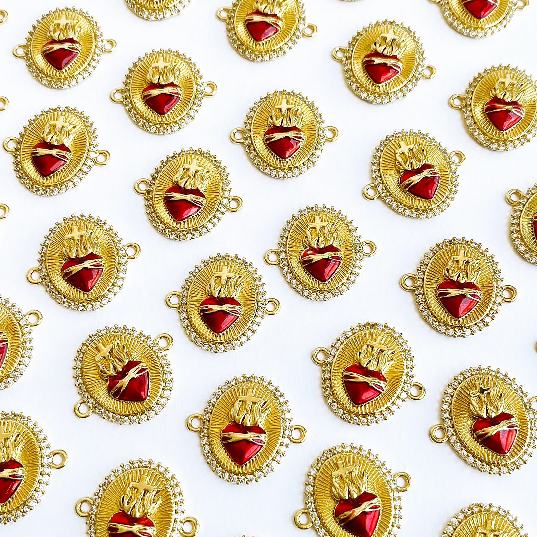 DIJE ✦ SAGRADO CORAZÓN DE JESÚS RODIO 1