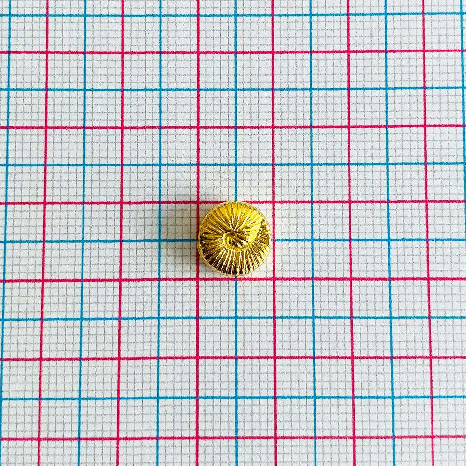 SEPARADOR ✦ CARACOL BAÑO DE ORO 2