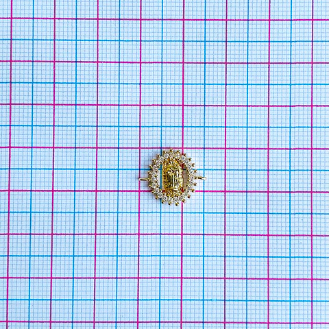 DIJE ✦ VIRGEN DE GUADALUPE RODIO (ELIGE TU COLOR FAVORITO)