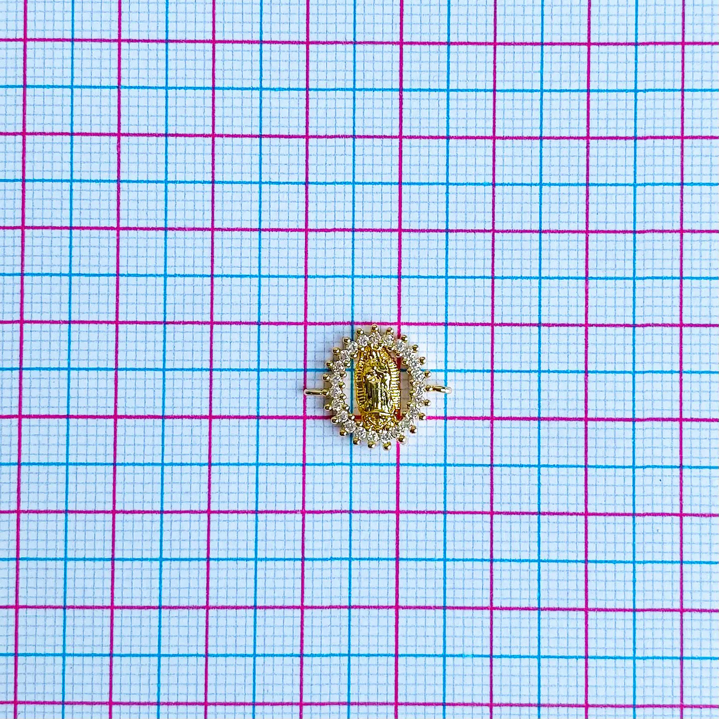DIJE ✦ VIRGEN DE GUADALUPE RODIO (ELIGE TU COLOR FAVORITO) 2