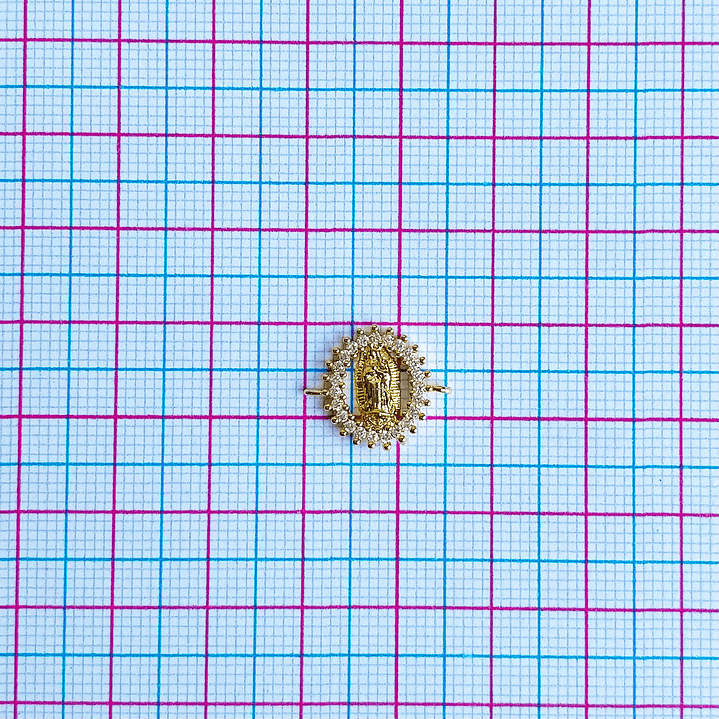 DIJE ✦ VIRGEN DE GUADALUPE RODIO (ELIGE TU COLOR FAVORITO) 2