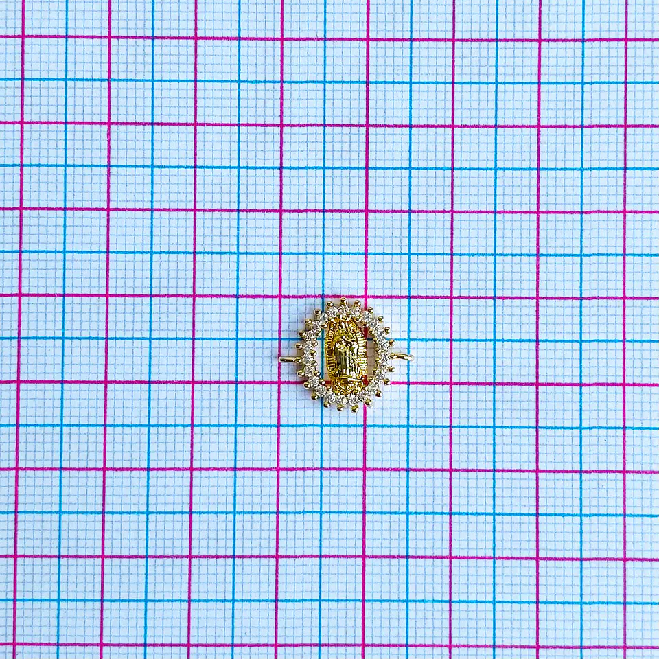 DIJE ✦ VIRGEN DE GUADALUPE RODIO (ELIGE TU COLOR FAVORITO) 2