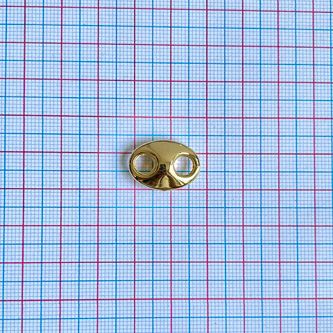 SEPARADOR ✦ GUCCI BAÑO DE ORO 20*14 MM