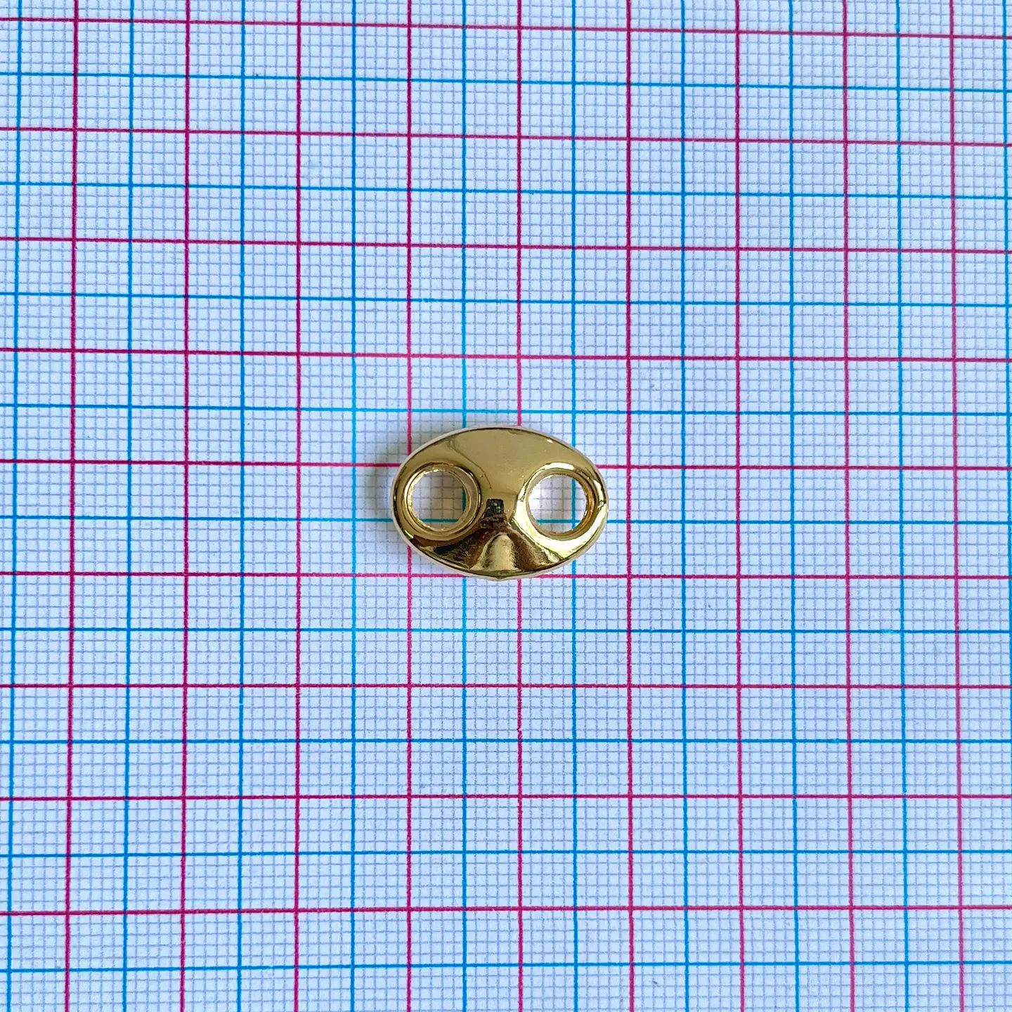 SEPARADOR ✦ GUCCI BAÑO DE ORO 20*14 MM 2