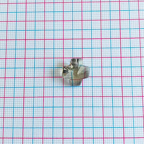 DIJE ✦ CRUZ CRISTAL (ELIGE TU COLOR FAVORITO)
