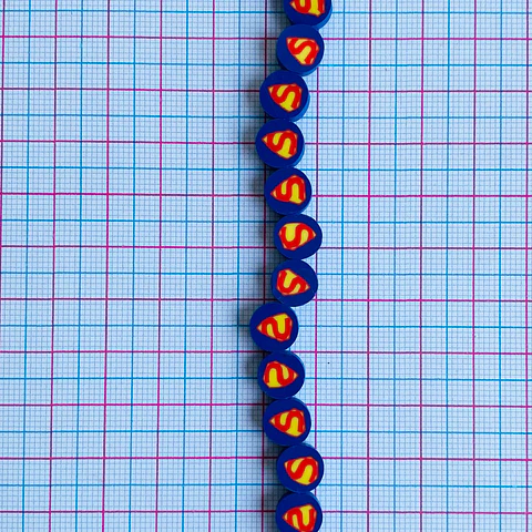 SEPARADOR ✦ SUPER MAN FIMO