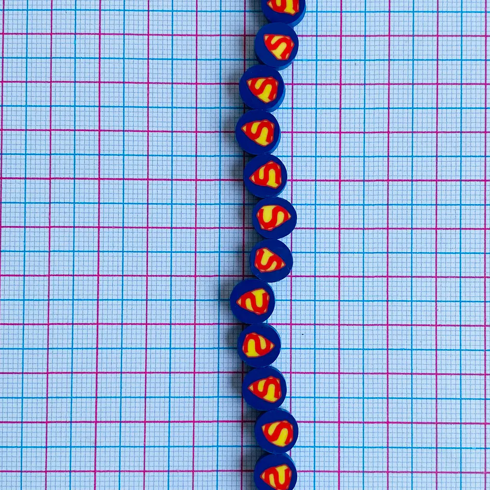 SEPARADOR ✦ SUPER MAN FIMO 2