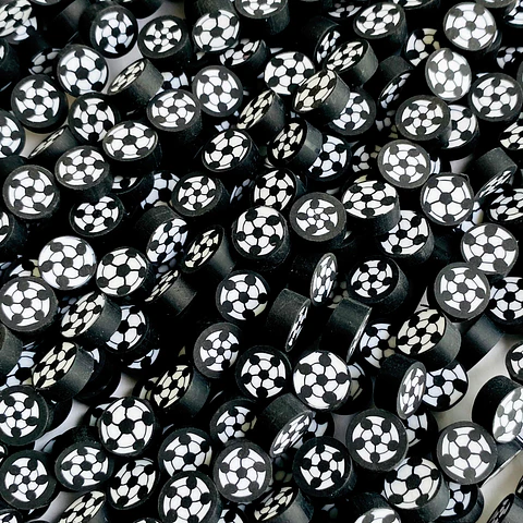 SEPARADOR ✦ BALÓN NEGRO FIMO