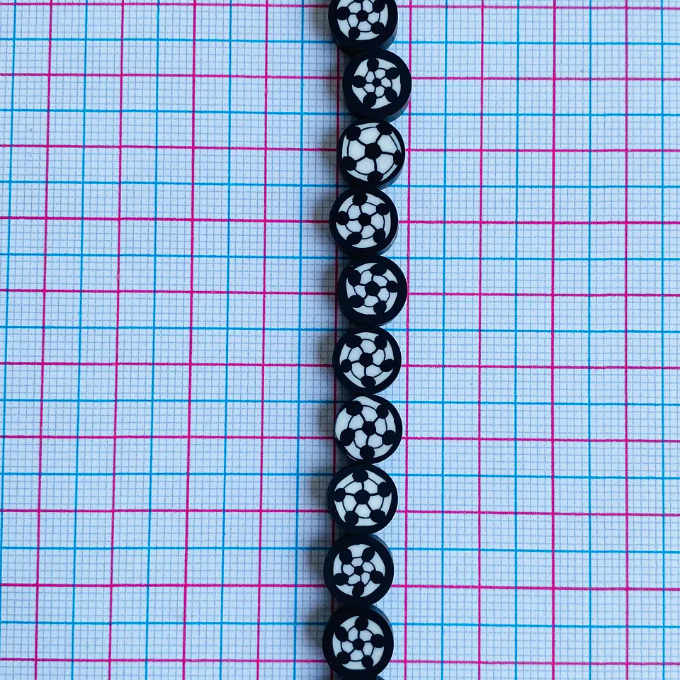 SEPARADOR ✦ BALÓN NEGRO FIMO 2