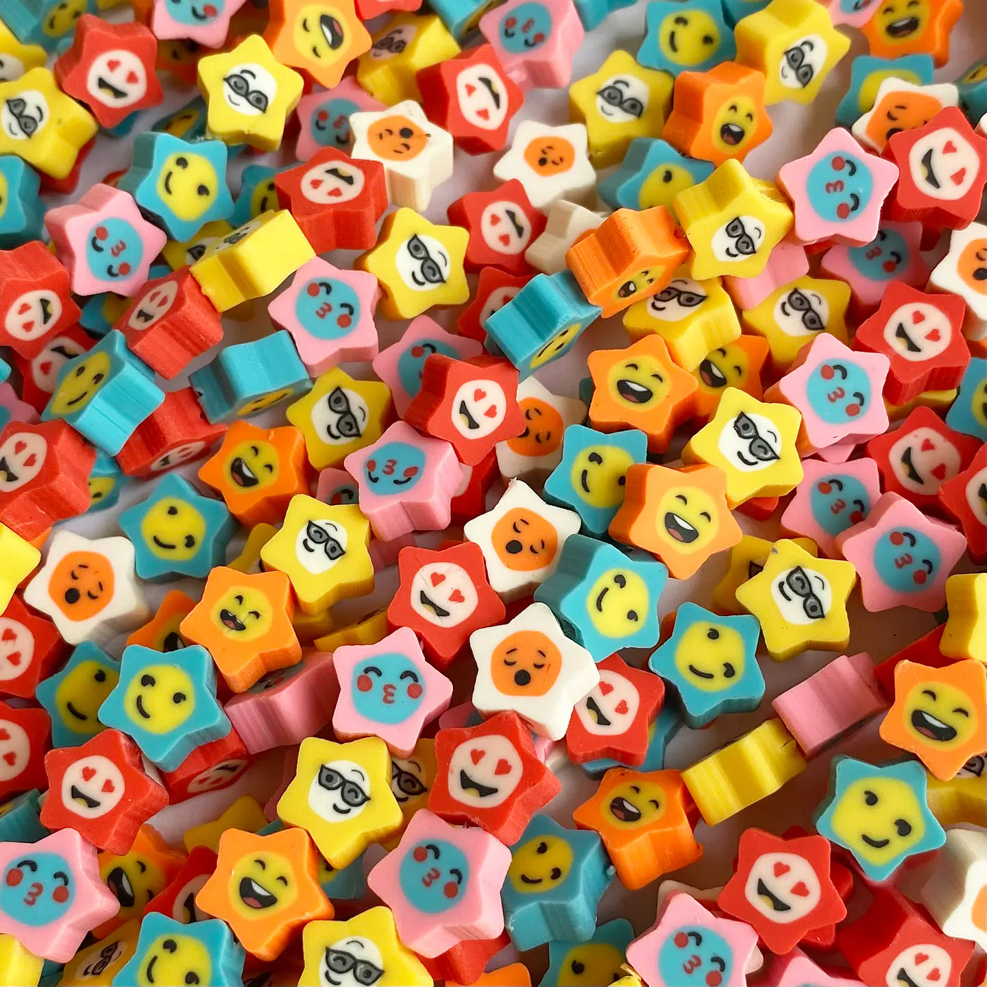 SEPARADOR ✦ ESTRELLAS FELICES FIMO 1