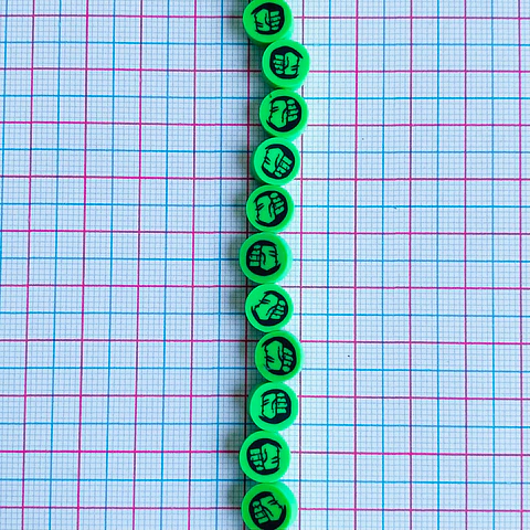 SEPARADOR ✦ HULK FIMO