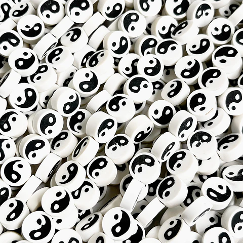 SEPARADOR ✦ YING YANG FIMO