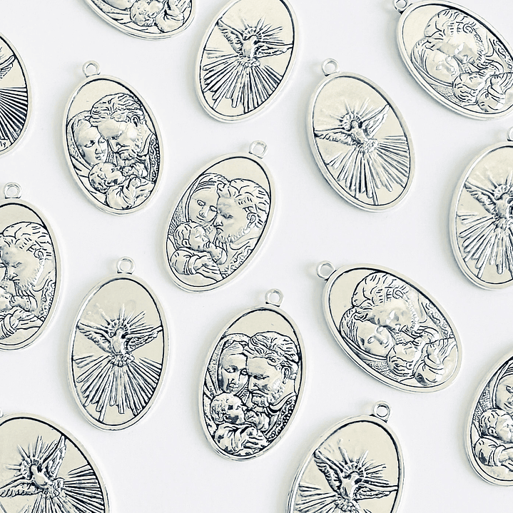 MEDALLA ✦ SAGRADA FAMILIA / ESPÍRITU SANTO ZAMAK  1