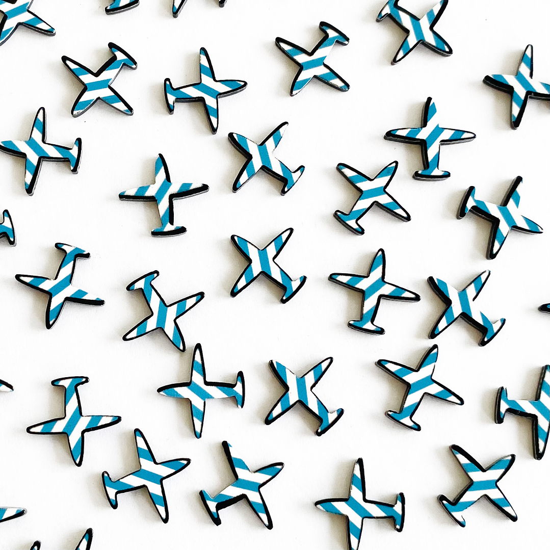 PIN ✦ AVIÓN ACRÍLICO 1